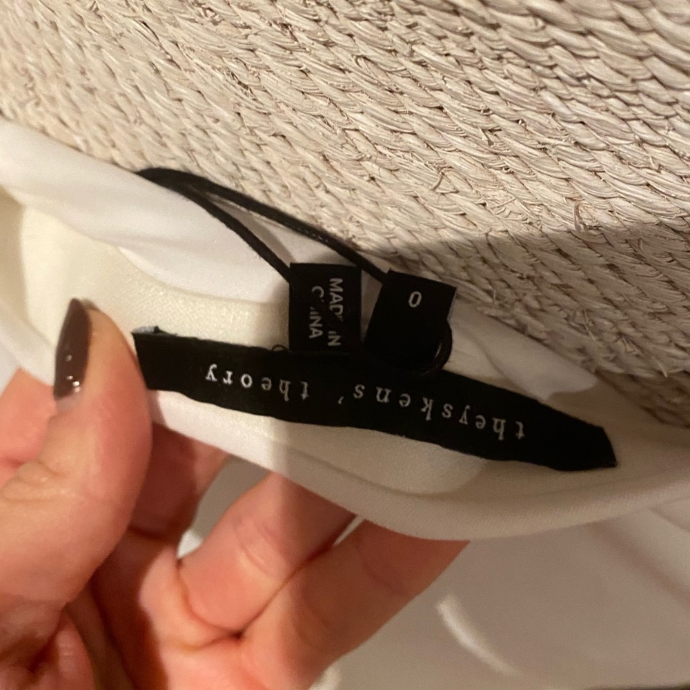Theyskens Theory Sialo White Skirt (Various Sizes) NWT - Picture 10 of 10